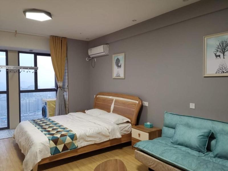 Green Apartments Suqian Shuyang Central City Plaza Hotel Екстериор снимка